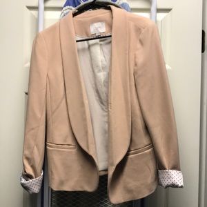 Loft blush pink blazer